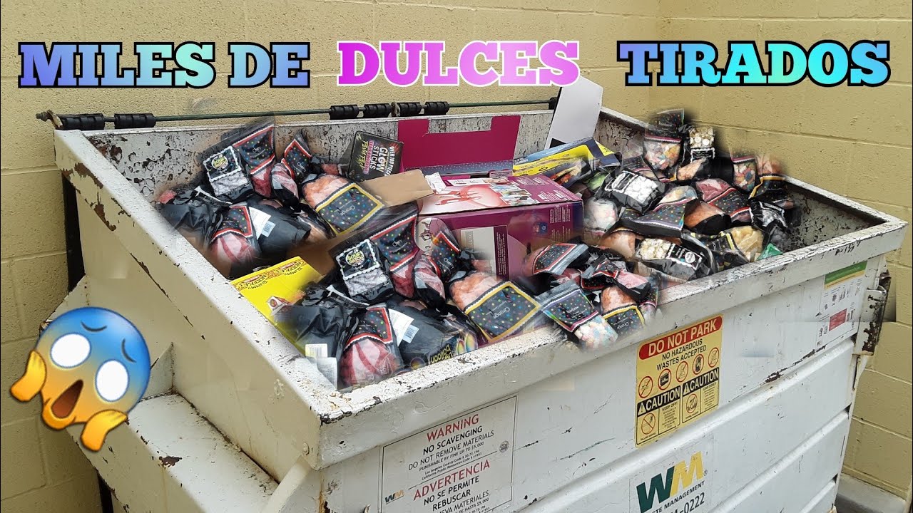 🔥ESTO SOLO PASA EN ESTADOS UNIDOS.. ENCUENTRO MAS DE 30 BOLSAS LLENAS DE DULCES.