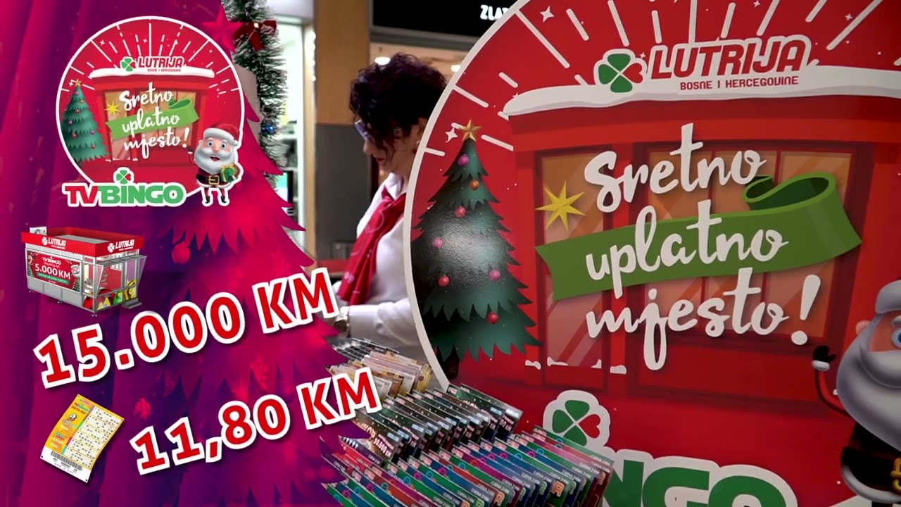 Novogodišnji TV Bingo: Sretno uplatno mjesto