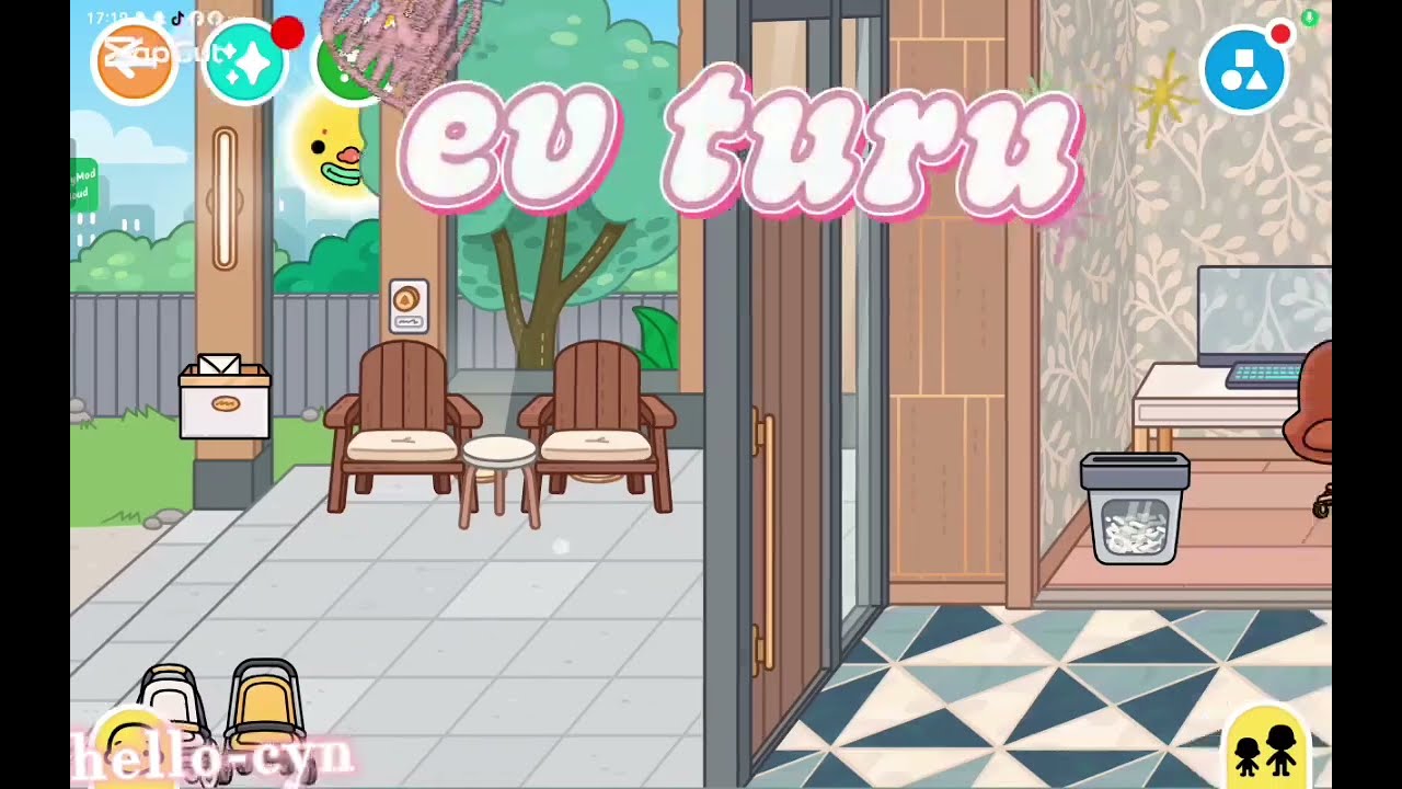 Toca boca ev turu 😘😚😊