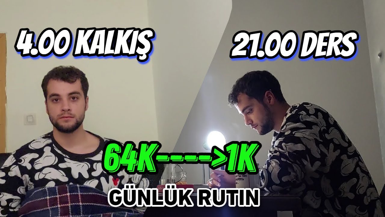 DERECE ÖĞRENCİSİNİN 1 GÜN NASIL GEÇMELİ? DERECE YAPTIRAN GÜNLÜK RUTİNİM