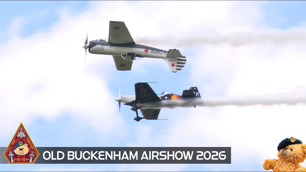 THE AWARD WINNING OLD BUCKENHAM AIRSHOW 2026 BROUGHT TO YOU OFFICIALLY BY THE TED CONINGSBY CHANNEL