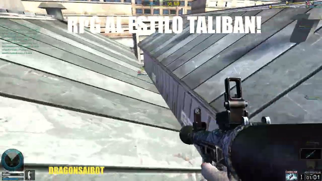 OPERATION7 usando la RPG al estilo Taliban OP7
