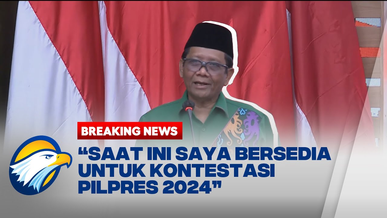 BREAKING NEWS - Pidato Mahfud MD Pada Deklarasi Cawapres Ganjar Pranowo
