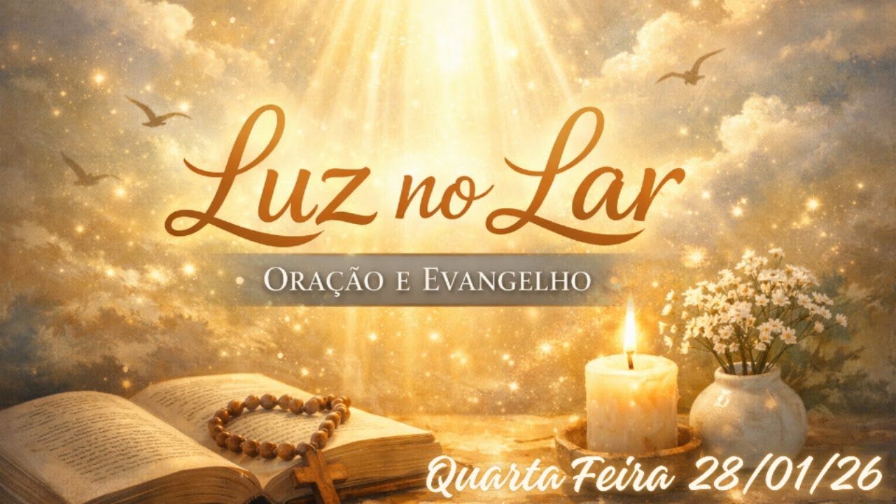 Oração e Evangelho - Luz no Lar 28/01/26