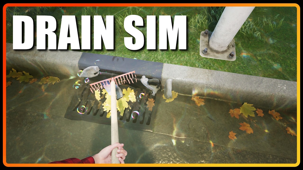 DRAIN SIM - Draining Water! - PC Gameplay