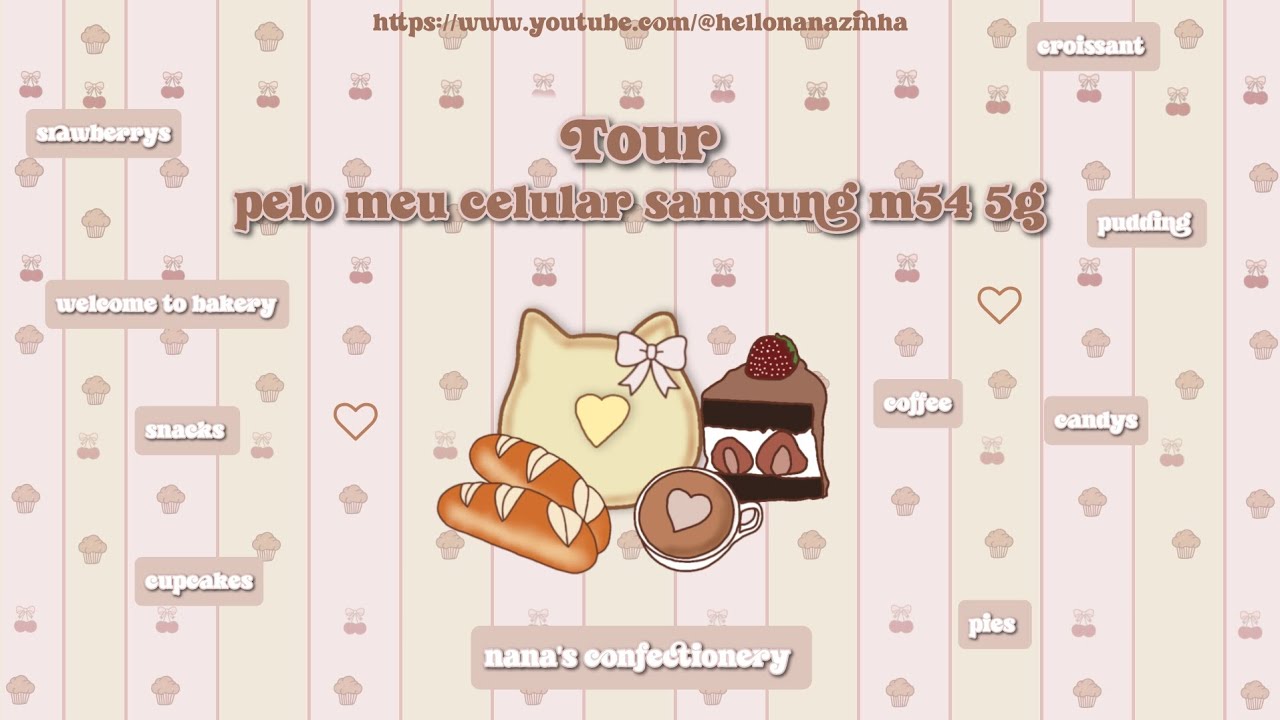 ୭˚. tour pelo meu celular samsung m54 5g