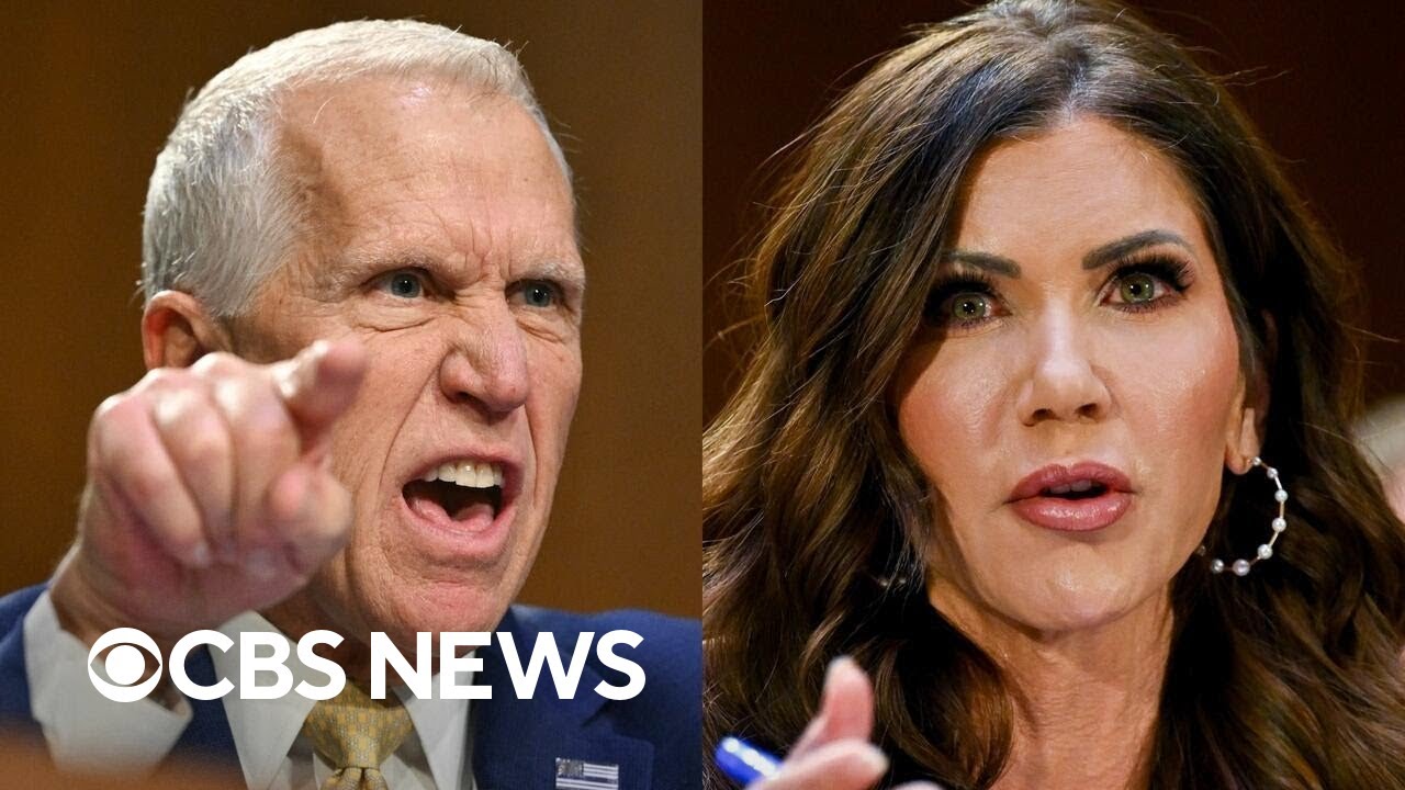 Sen. Tillis scolds Noem for leadership 