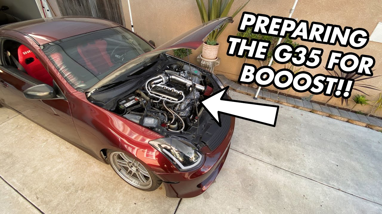 Kinetix Velocity Manifold Install - Infiniti G35