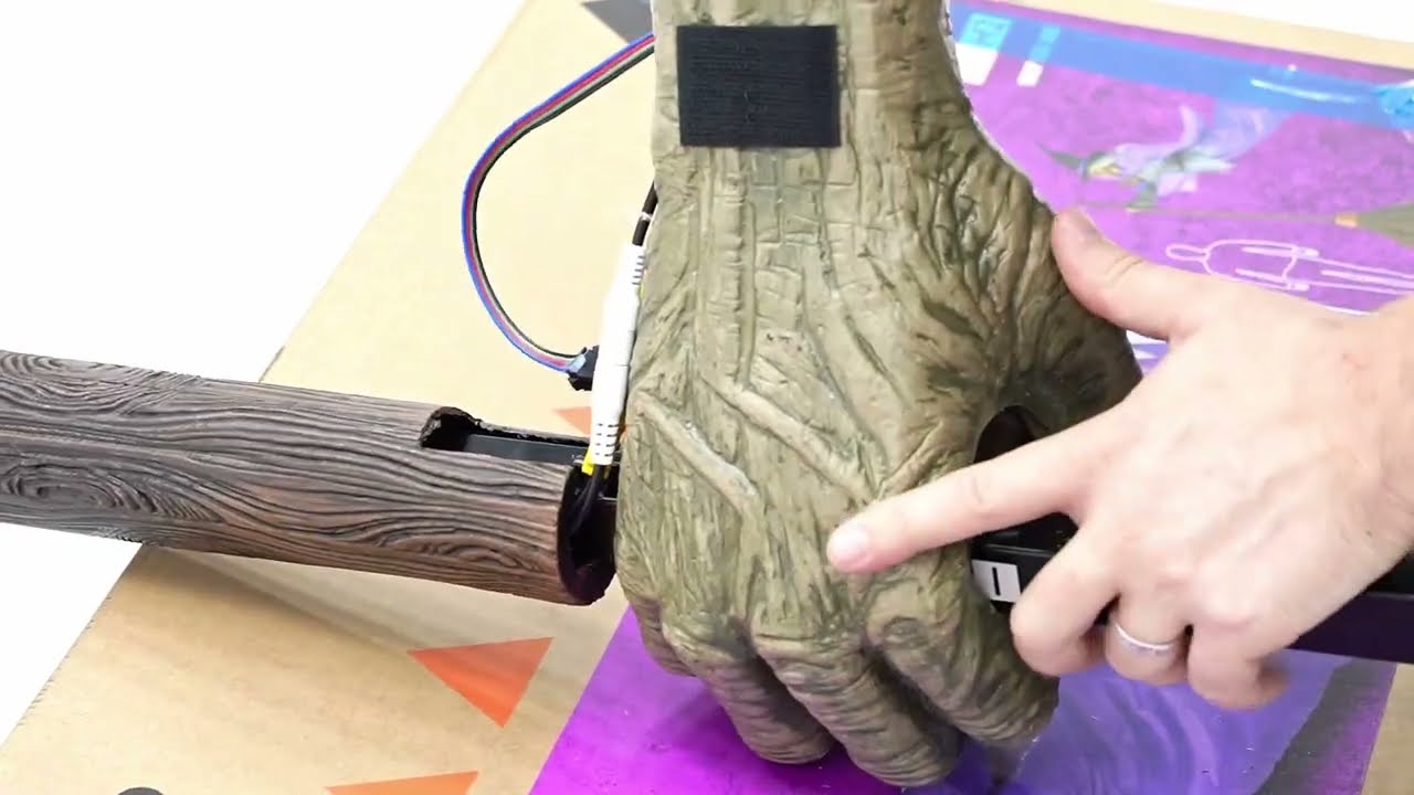 How to Assemble the Hovering Witch from The Home Depot (22SV23269) - no audio