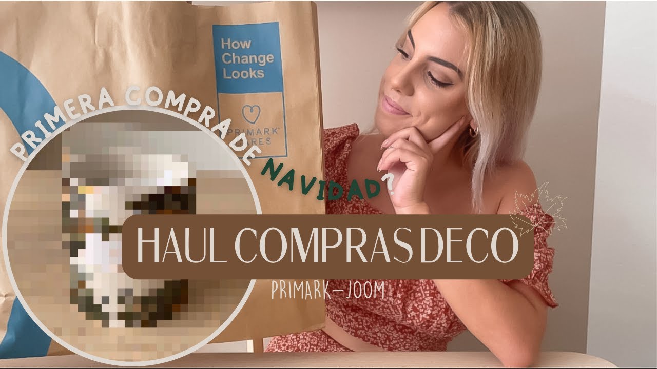 HAUL COMPRAS DECO 🛒 | ¿Primera compra NAVIDEÑA? | Os adelanto los colores para Navidad 🎄