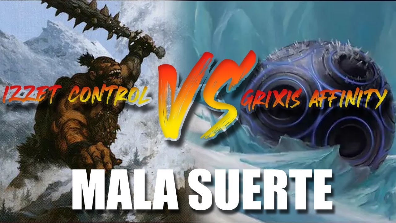 IZZET CONTROL VS GRIXIS AFFINITY | ¿Mala Suerte? | Pauper Físico | MTG Colombia