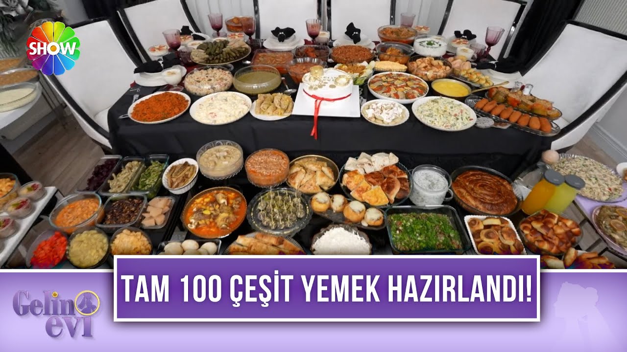 Sofrasında 100 çeşit yemekle yeni bir rekora imza atıyor! | Gelin Evi 1648. Bölüm