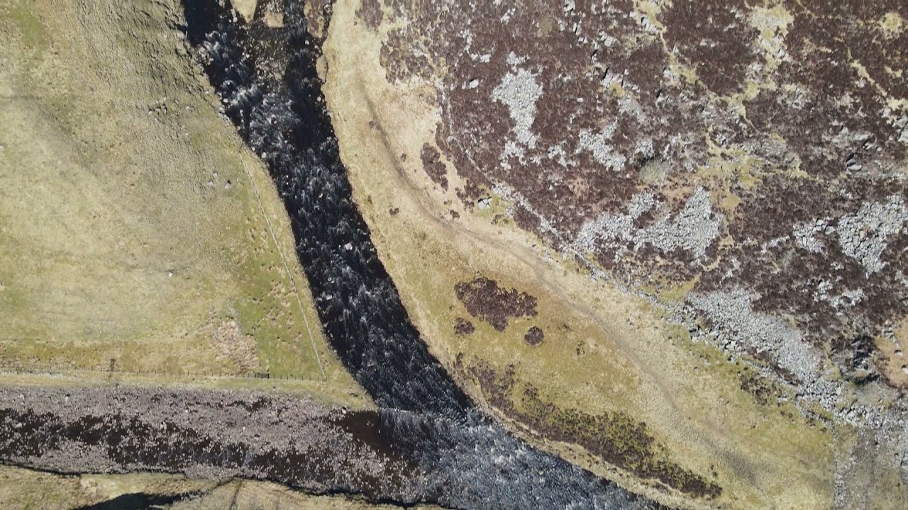 Upper Teesdale - Cow Green & Cauldron Snout drone view