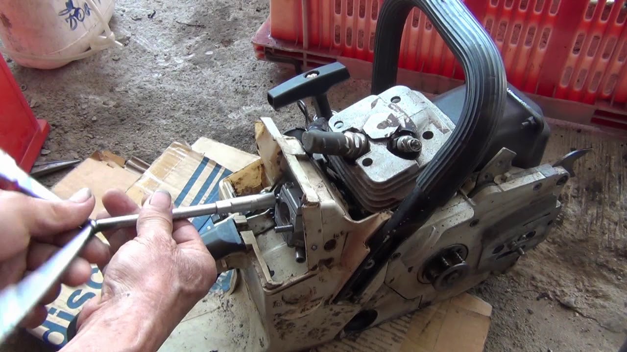 STIHL ms 381 ชุดสตาร์ทพังไป2ชุด