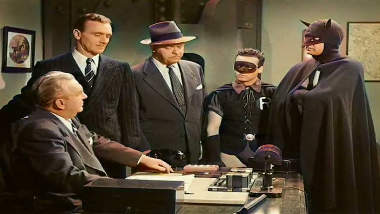 BATMAN TAKES OVER - Batman and Robin 1949 - Stars Robert, Lowery Johnny Duncan, Jane Adams