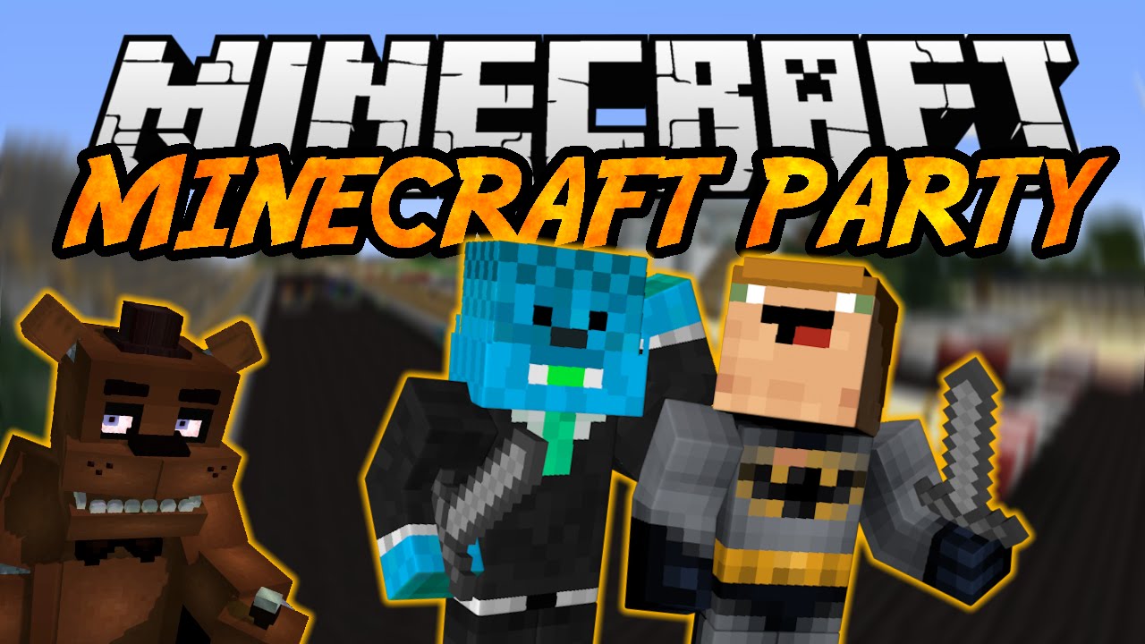 Minecraft Mini-Igra [#28] - MINECRAFT PARTY - FREDDDYYYYYYYYY