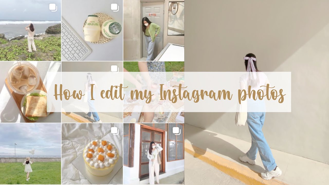 How I edit my Instagram photos (Korean Tone) ❤︎