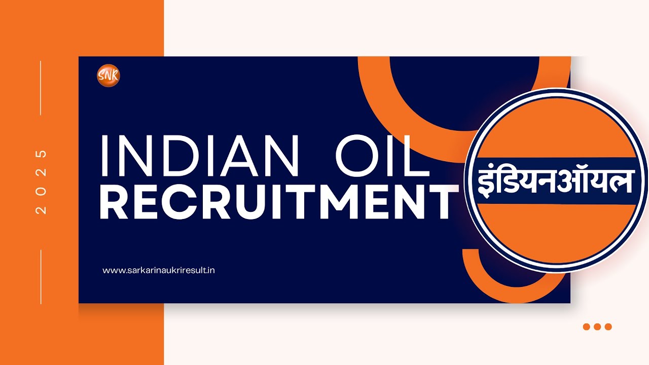 IOCL Apprentice 2025 भर्ती | Southern Region Trade, Graduate Apprentice Apply Online Now!
