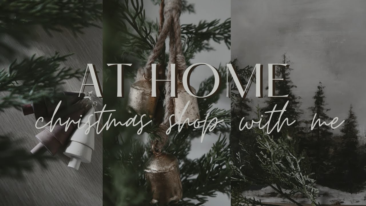 AT HOME CHRISTMAS SHOP WITH ME 2023 | SHOP WITH ME 2023