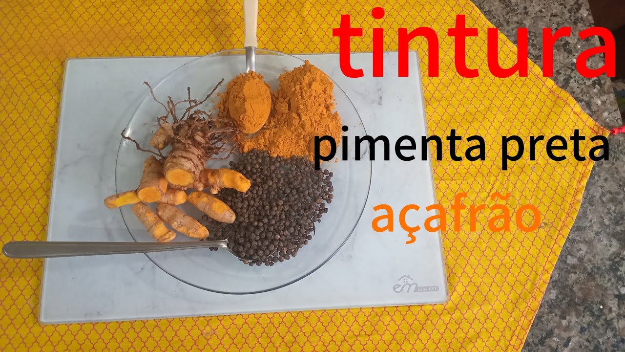 Pimenta preta e açafrão: a mistura perfeita para seu dia a dia