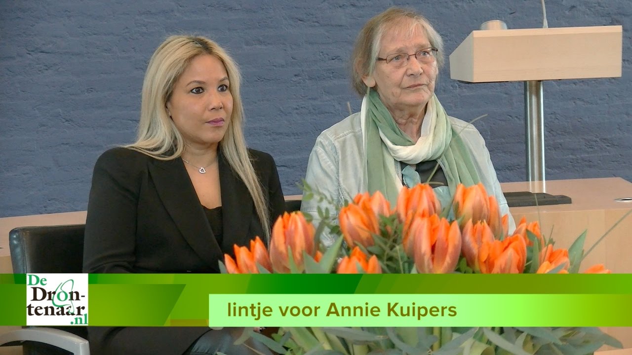 Lintje voor Annie Kuipers uit Dronten