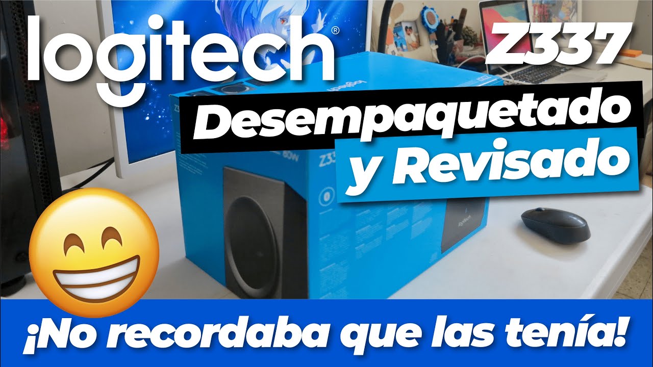 📦🔊 Unboxing y revisado de las Bocinas Logitech Z337: ¡Sumérgete en un sonido envolvente! 🎶