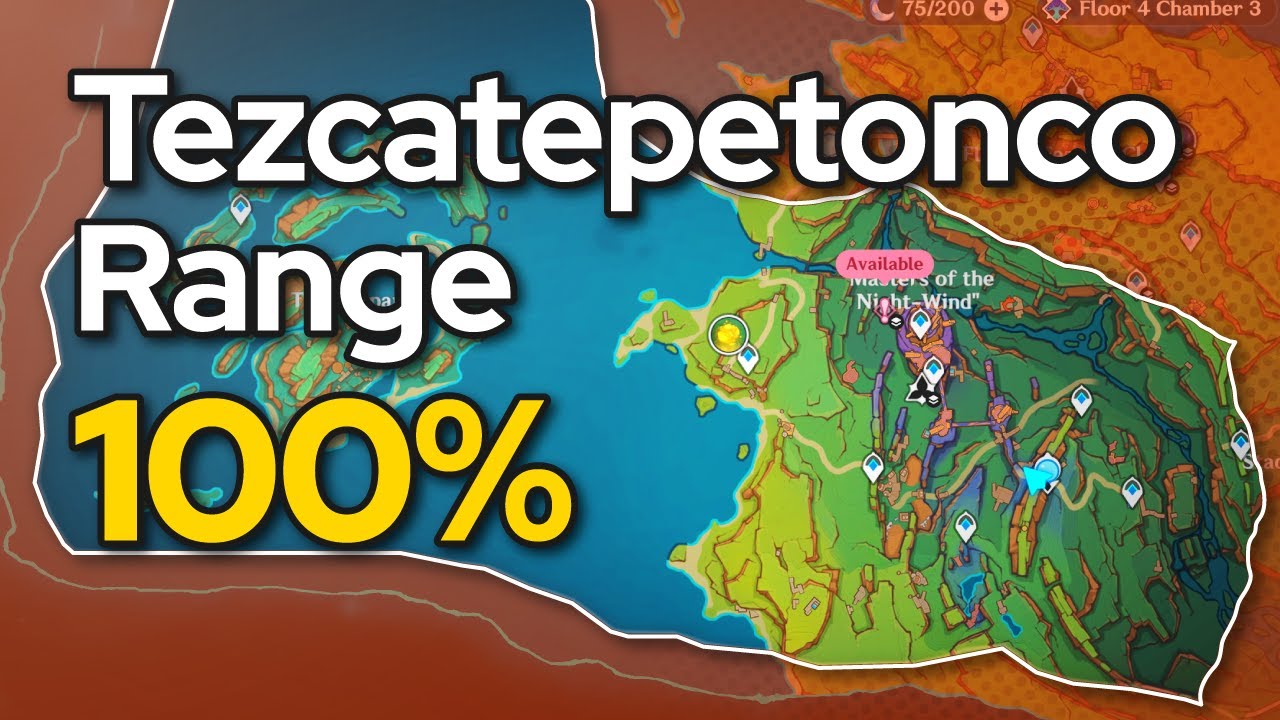 Tezcatepetonco Range 100% exploration guide