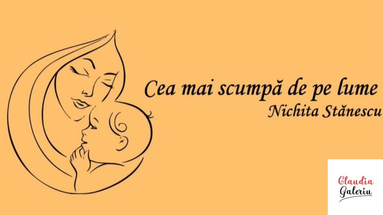 Cea mai scumpă de pe lume / Nichita Stănescu / Poezii pentru mama / Poezii scurte de 8 Martie ❤️