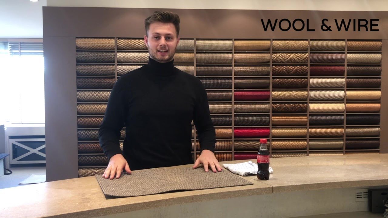 Vlekken uit sisal tapijt verwijderen - Wool & Wire