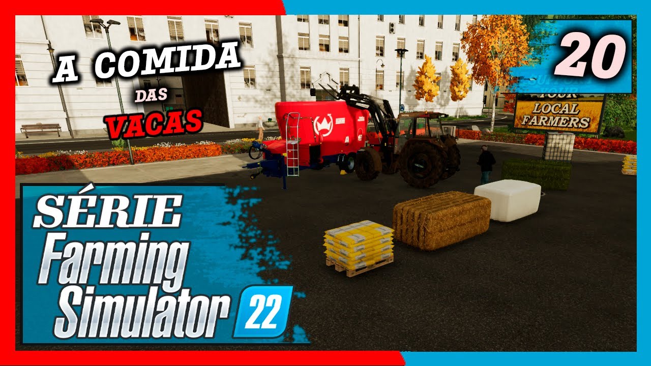 COMO FAZER a COMIDA/MISTURA para as VACAS !! #20 | Farming Simulator 22