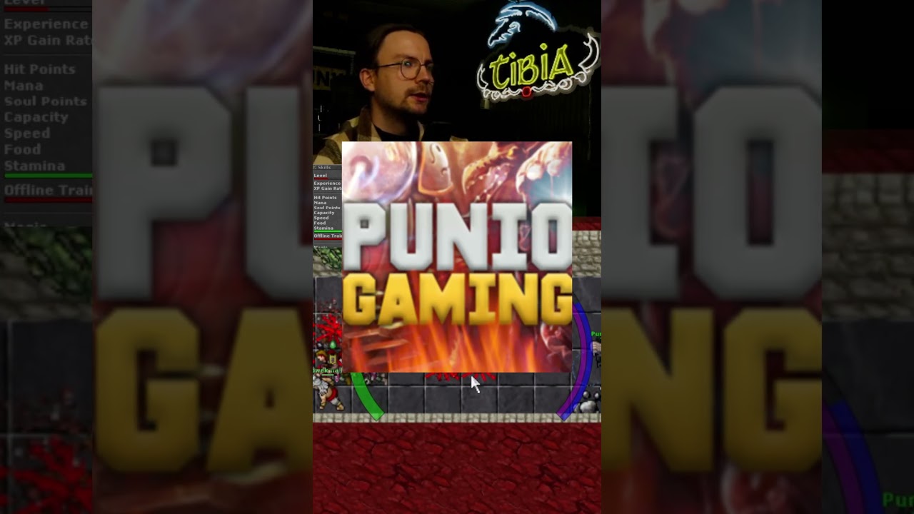 PUNIOGAMING Z DOBRĄ RADĄ DLA STROJNEGO xD #tibia