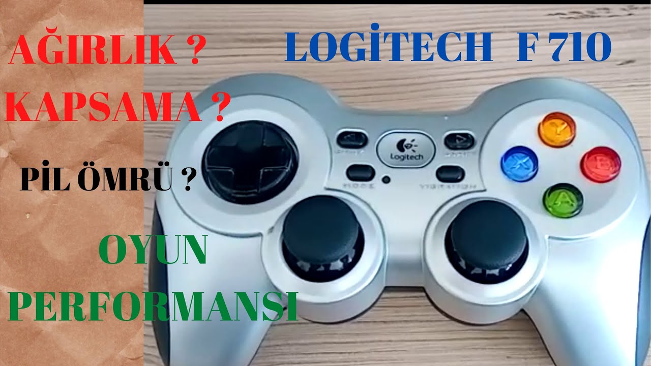 Logitech F710 Özellikleri, Kurulumu ve Oyun Performansı