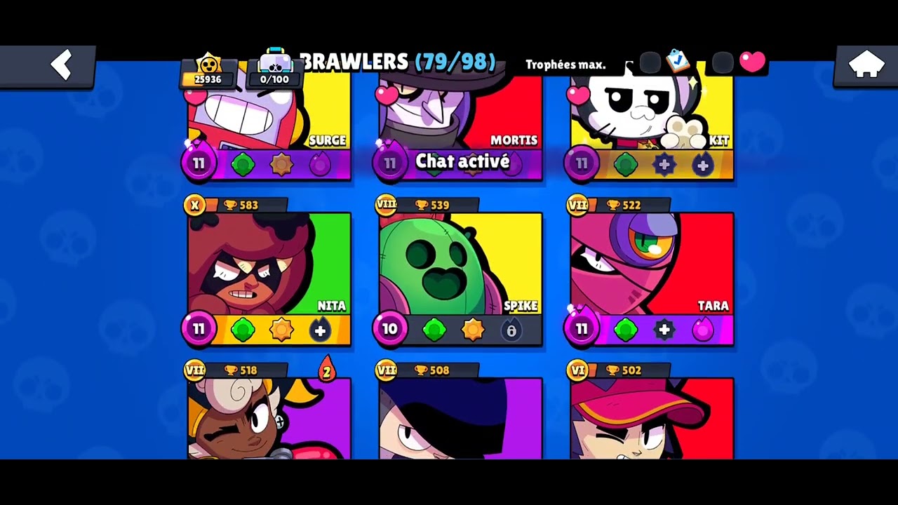 Parti Brawl star avec un abonné 