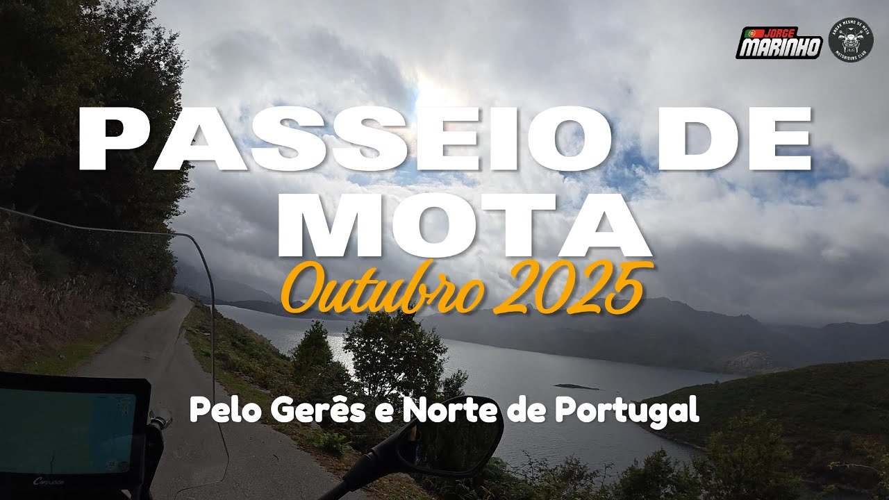 Passeio de Mota pelo Gerês e Norte de Portugal