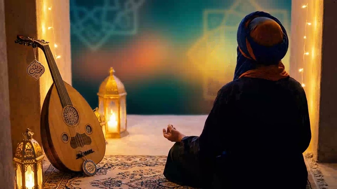 Spiritual Oud Meditation | Traditional Maqam & Ambient Sounds | One Hour | تأمل العود الروحي