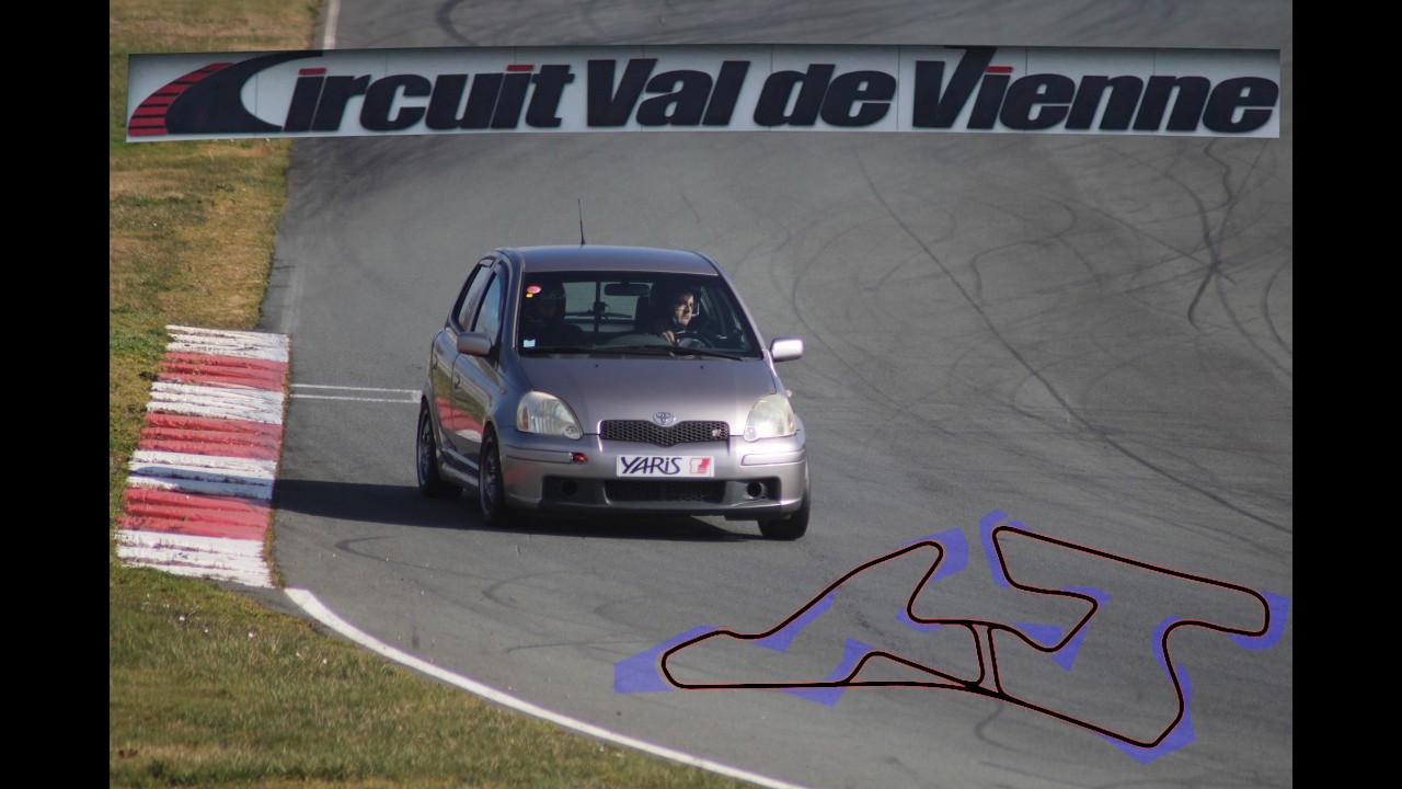 1ere au Val de Vienne en Yaris TS