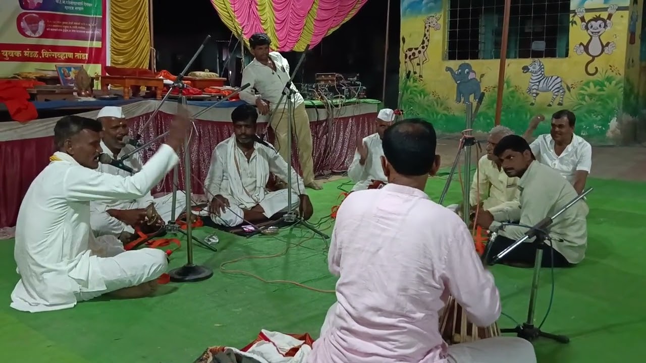भजन सम्राट हभप रमेश महाराज आधुडे लिंबीकर गोड आवाजात गायलेली गवळण