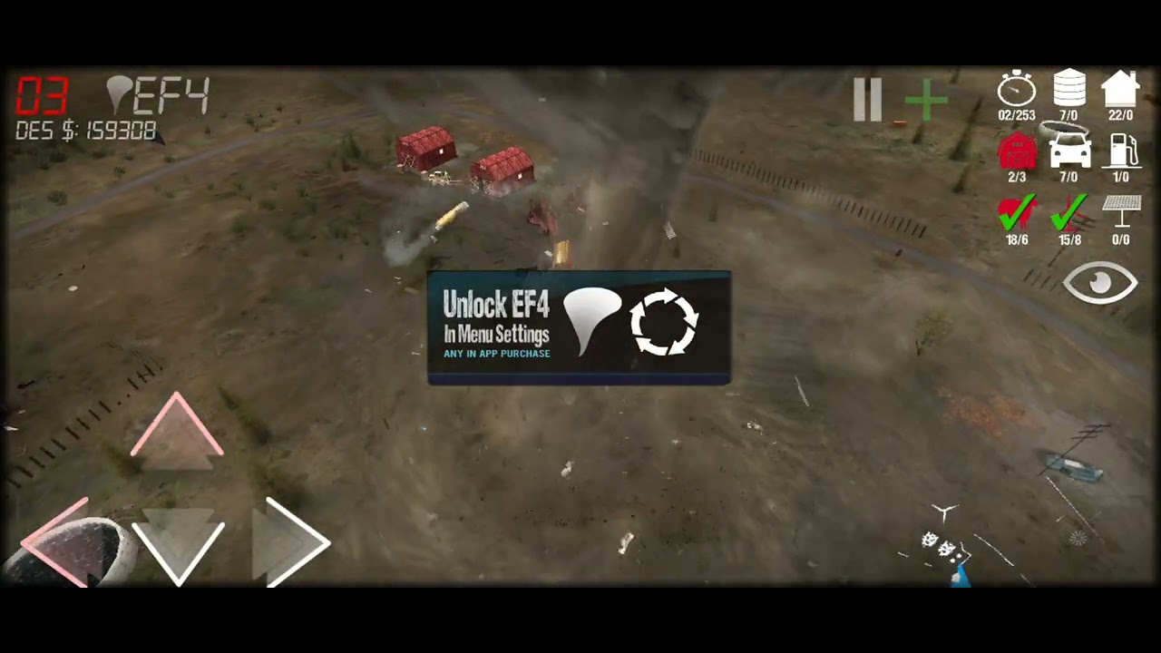 Tornado game wait for the a few seconds before the video ends it's crazy
