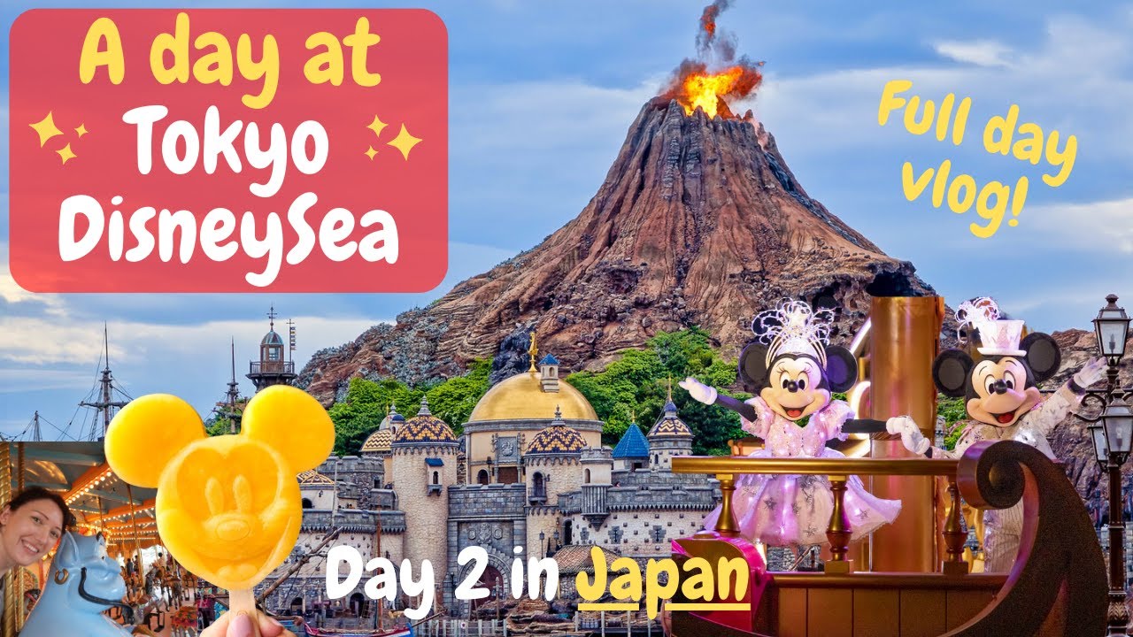 🇯🇵 Tokyo DisneySea ✦ Tips, Rides, Magellan’s & the show Believe! Sea of Dreams (Japan day 2 vlog)