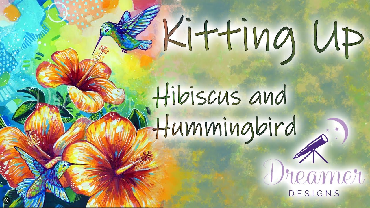 Diamond Painting  | Kitting Up von Hibiscus and Hummingbird - Und viel Gequassel um Alles und Nix