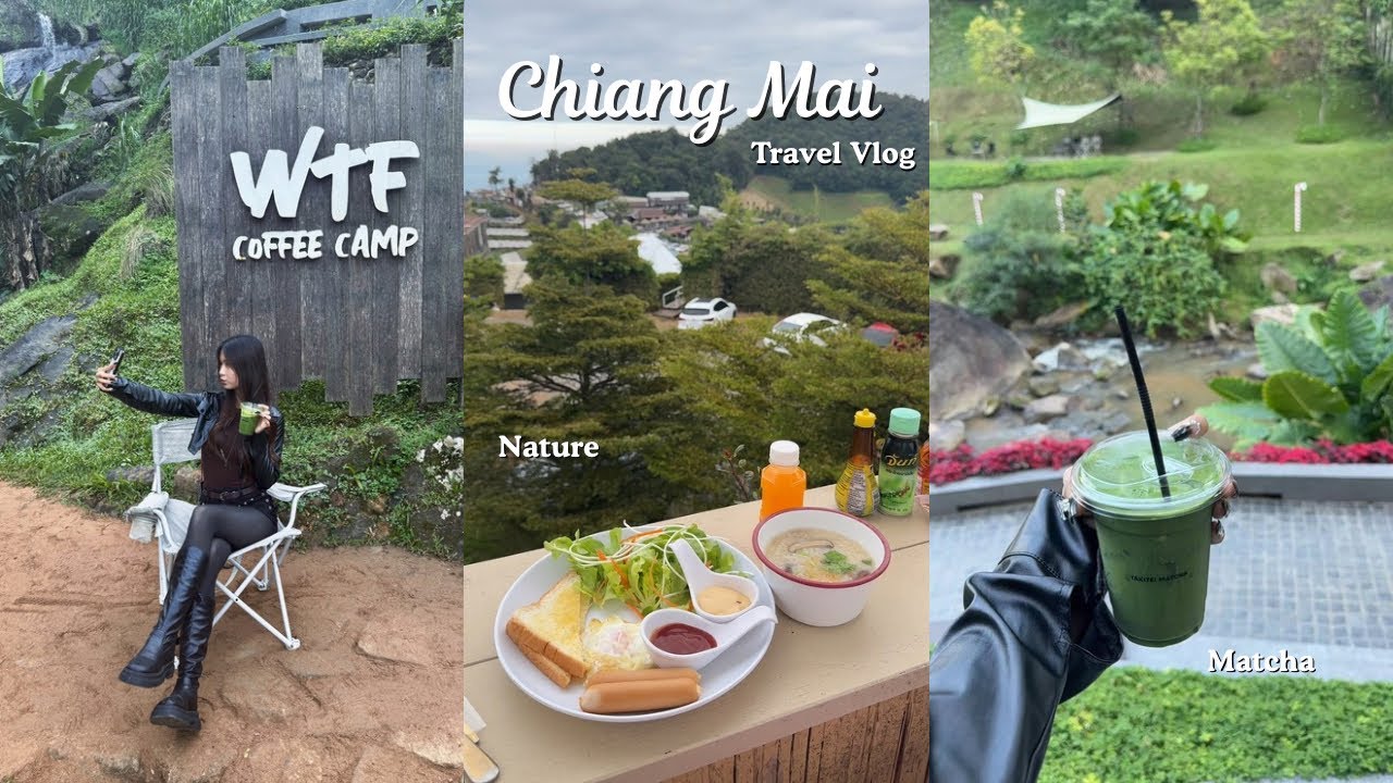 Chiang Mai Travel Vlog | new experiences, nature, cafes 🍵 