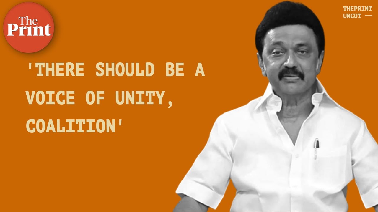 'No use in separate voices'- Tamil Nadu CM M K Stalin's pitch for opposition unity before 2024 polls