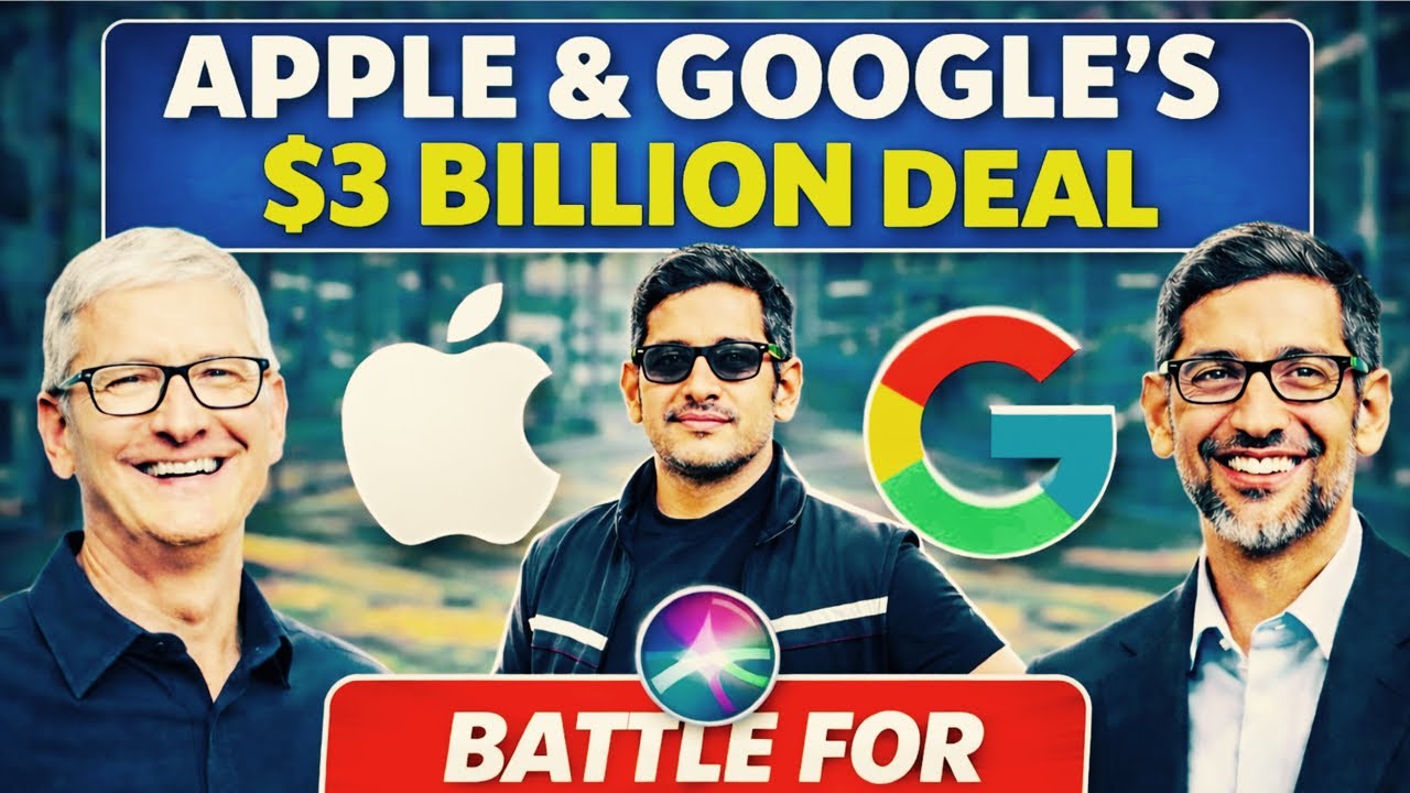 Why Apple & Google Are Fighting for Siri | AI Deal Siri #AppleVsGoogle #AIExplained #techgeopolitics