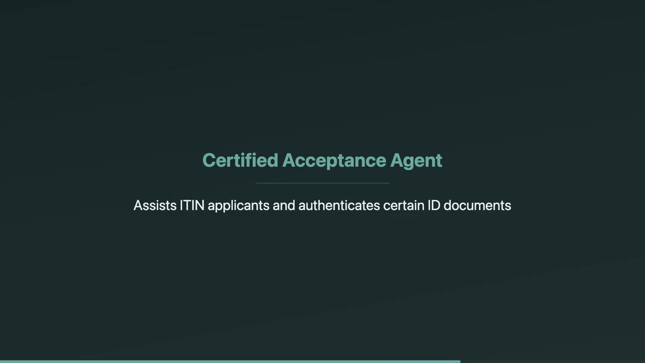 EA Exam Course: EA Exam: &sect;7525 Privilege Limits + Certified Acceptance Agent (CAA) ITIN Process