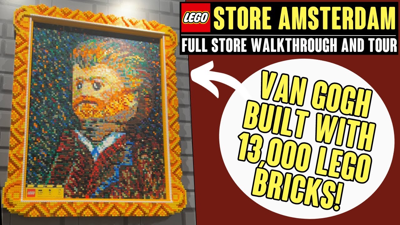 AMSTERDAM LEGO Store: Full Store Walkthrough and Vlog