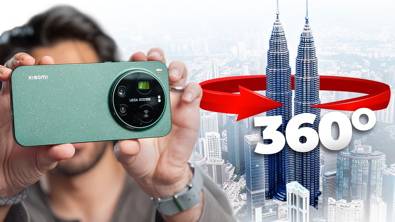 Невероятная 360° гиперлапс, снятый на Xiaomi 17 Ultra.