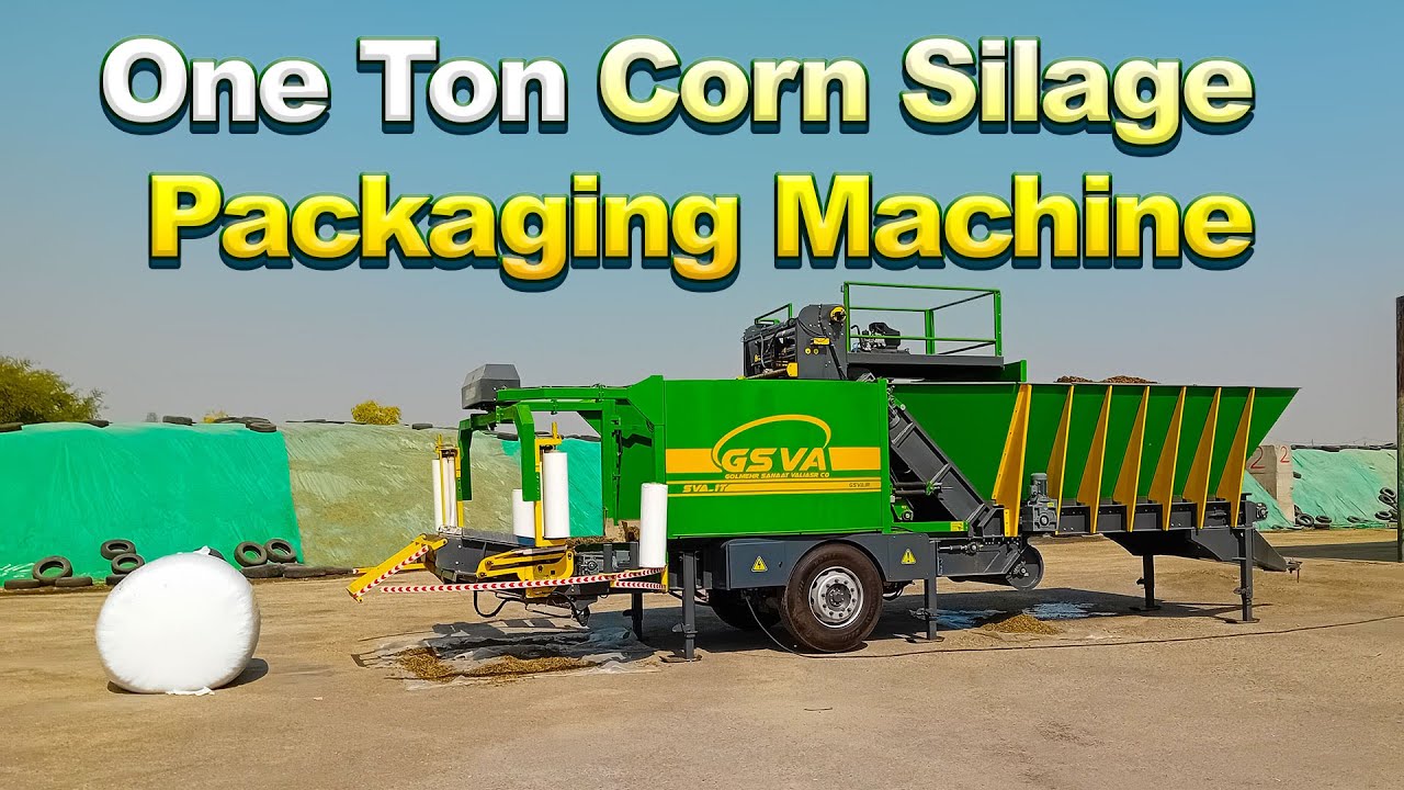 one ton corn silage packaging machine