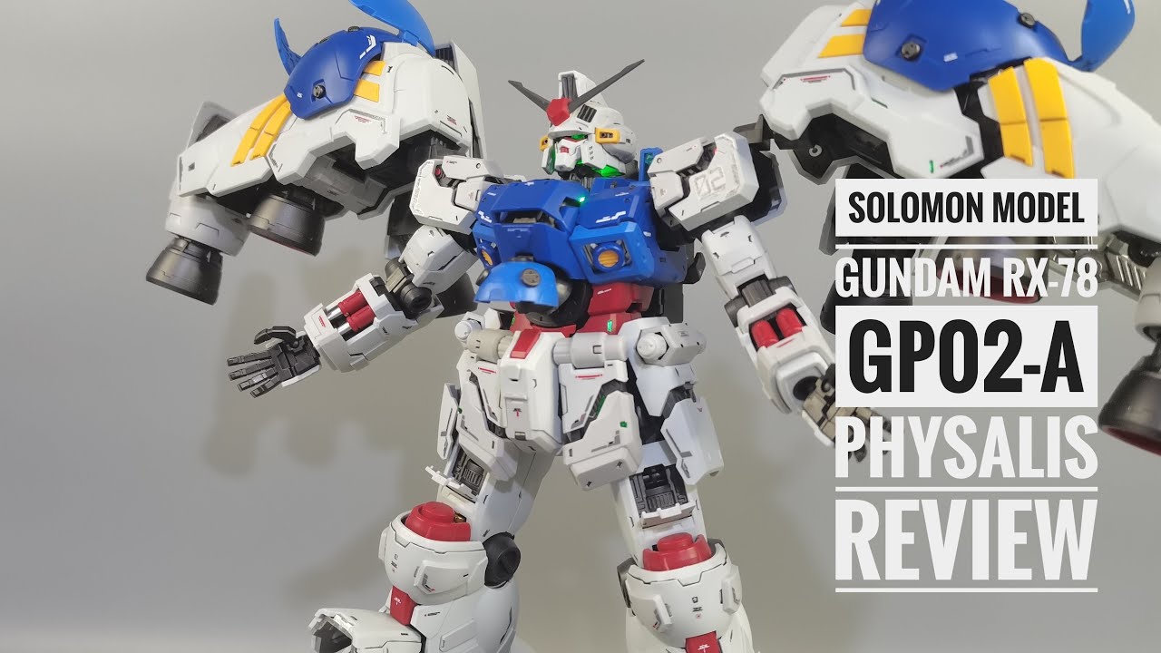 Solomon Model RX-78-GP02-A Gundam Physalis Review