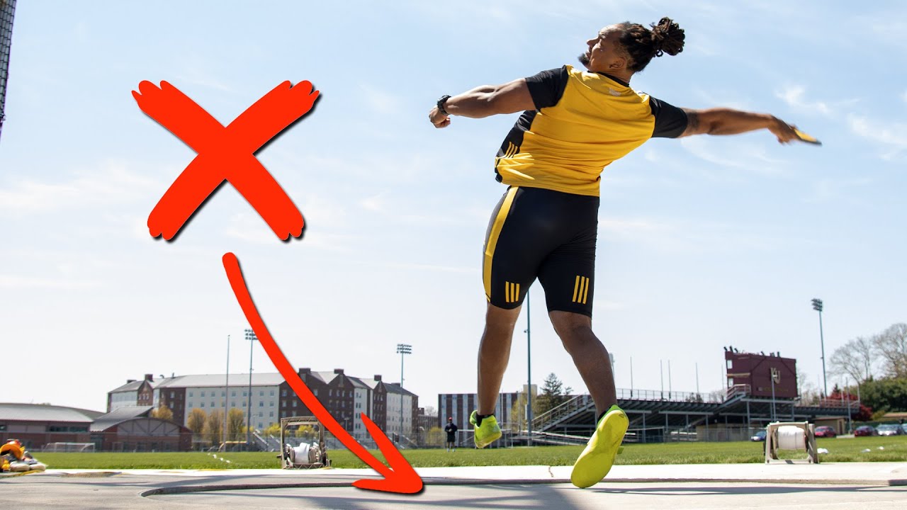 How To Throw Shot Put & Discus WITHOUT A Circle