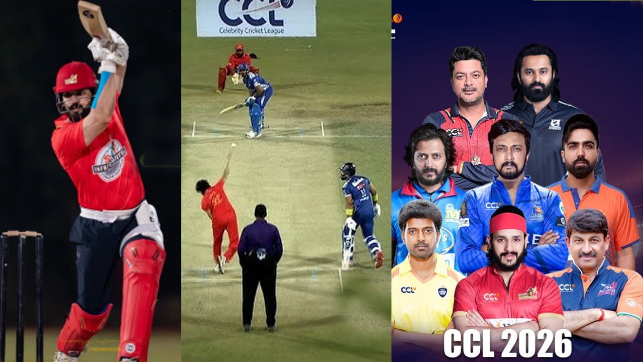 CCL 2026 Highlights | Telugu Warriors | Akhil Akkineni | SS Thaman | Filmibeat Telugu